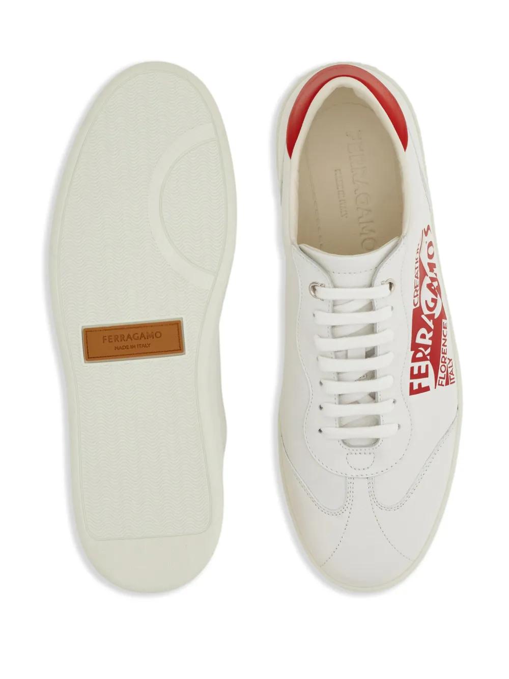 Venna-logo leather sneakers Product Image