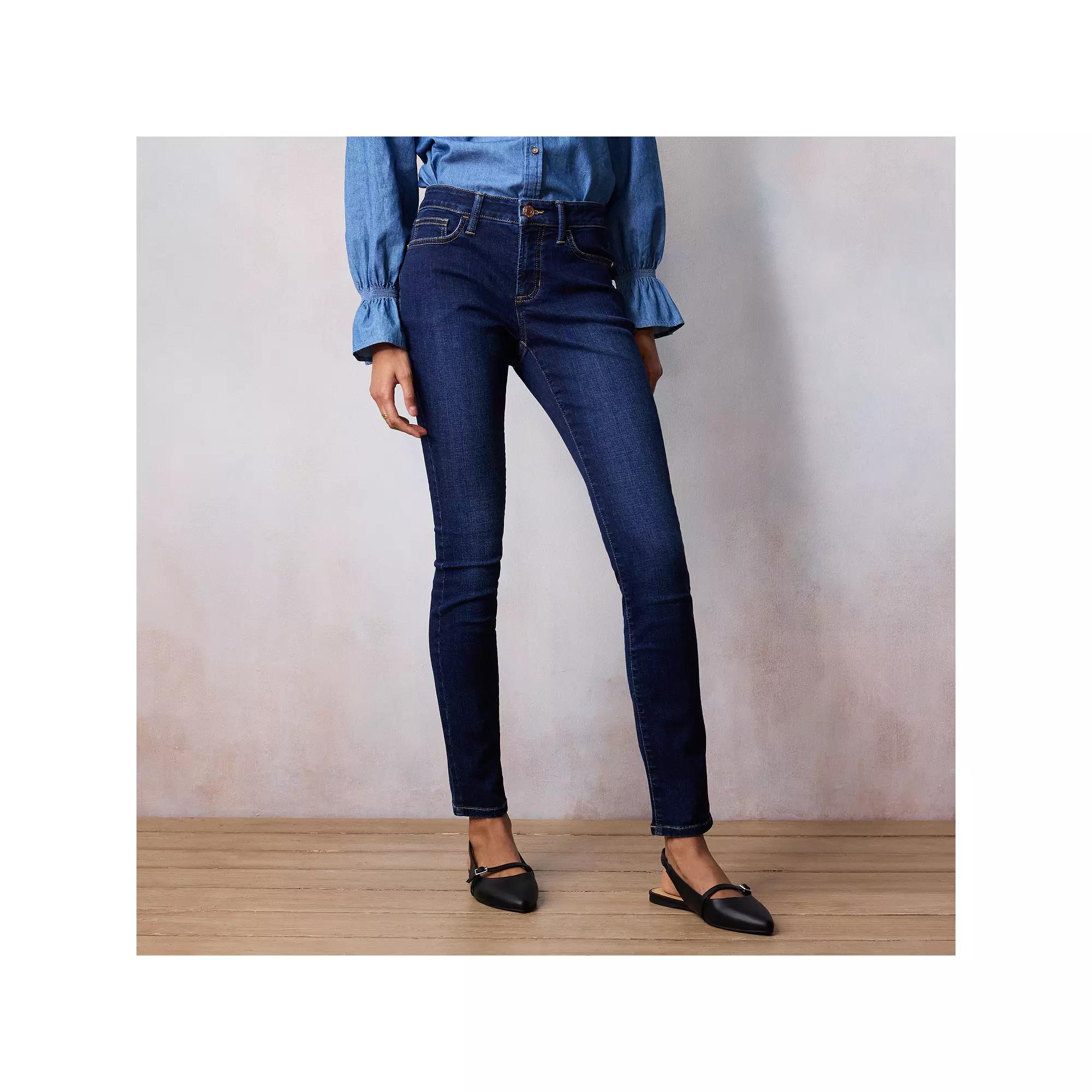 Women's LC Lauren Conrad Midrise 5-Pocket Skinny Jeans,  Product Image