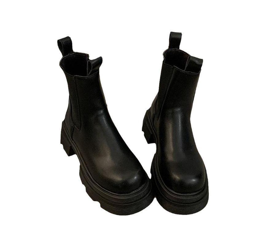 Platform Short Chelsea Boots Product Image