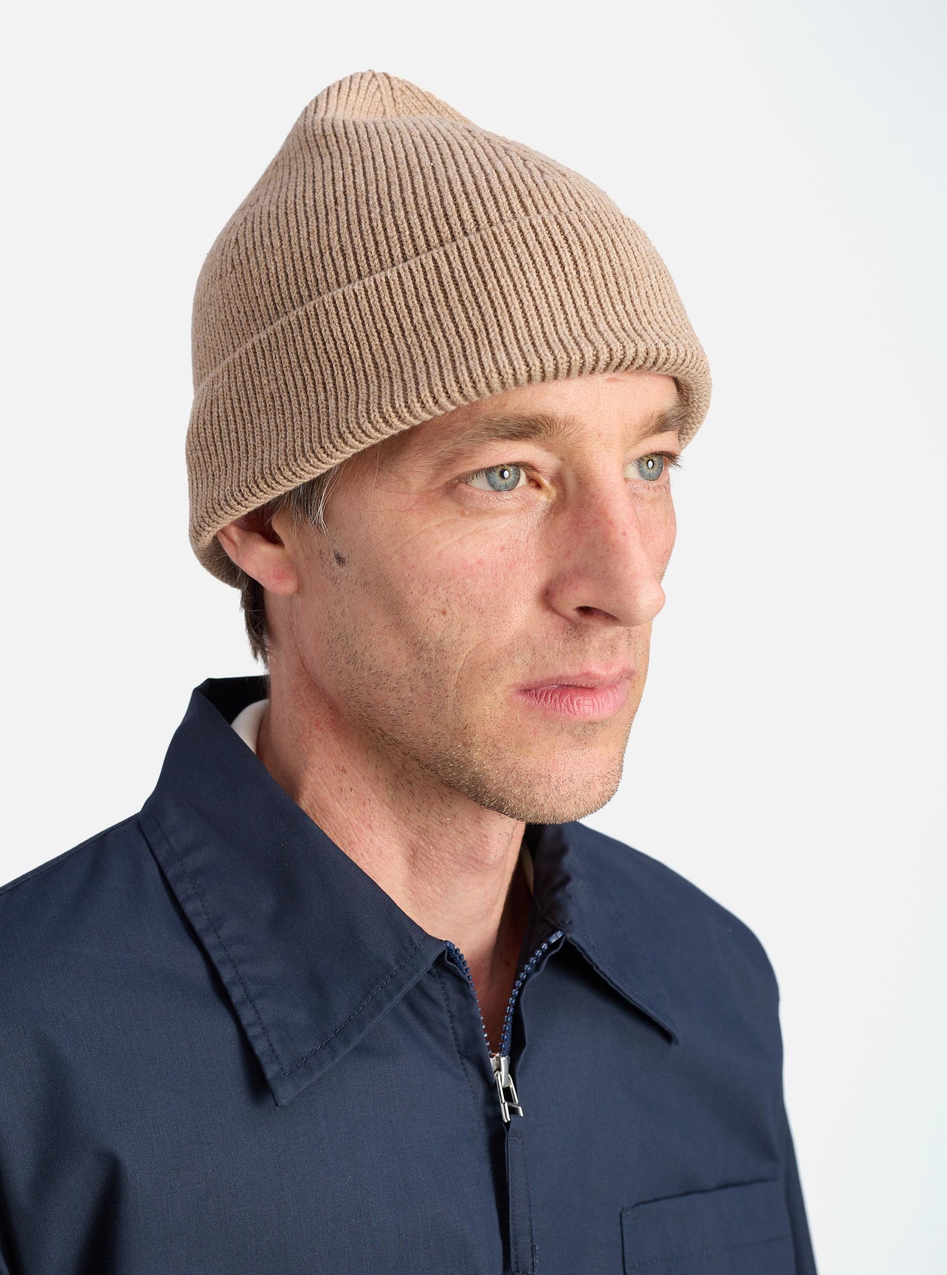 Sand Cotton Rib Watch Cap Product Image