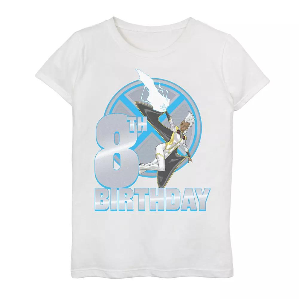 Girls 7-16 Marvel X-Men Storm 8th Birthday Badge Graphic Tee, Girl's,  Product Image