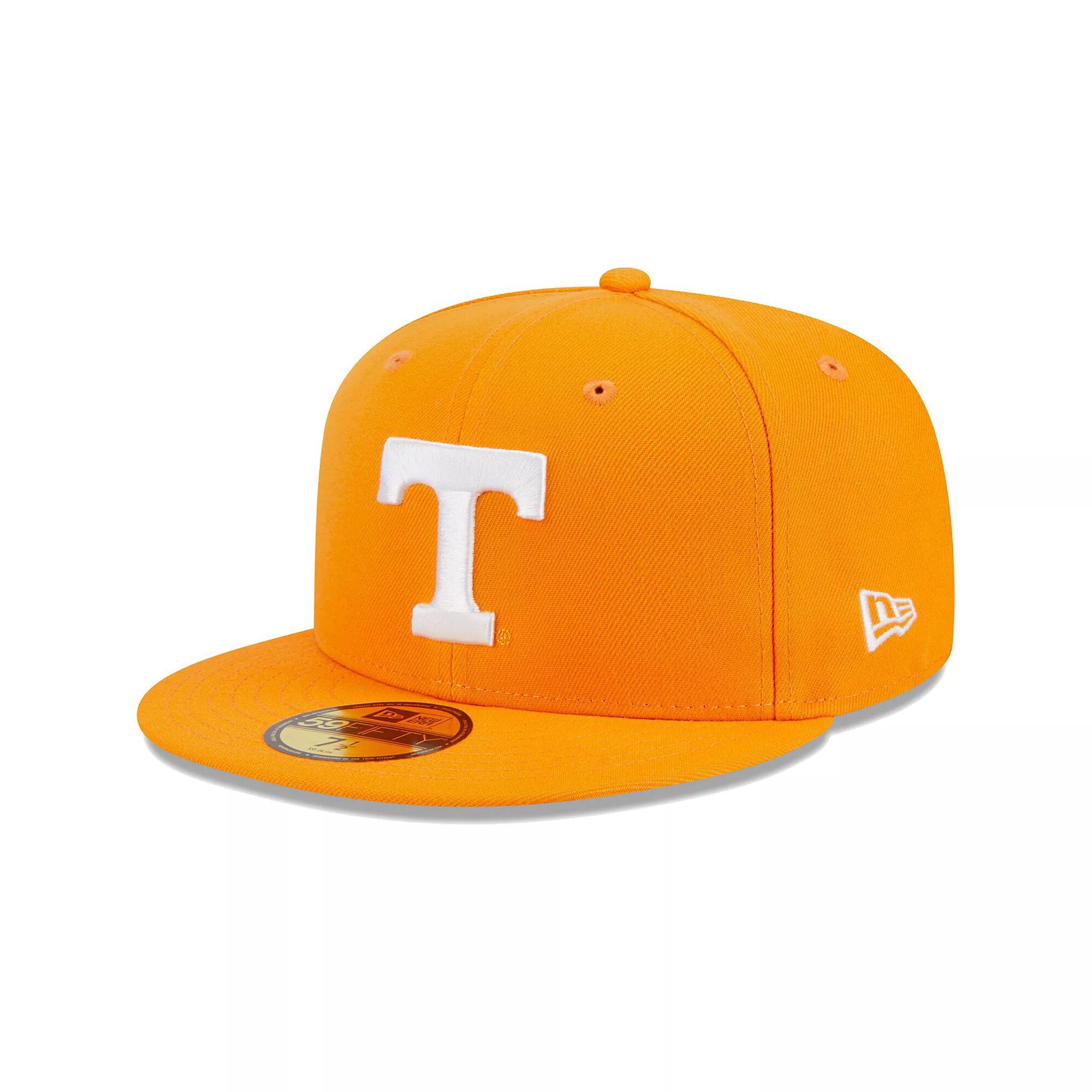 Men's New Era Tennessee Orange Tennessee Volunteers Evergreen 59FIFTY Fitted Hat, Size: 7 1/4 Product Image