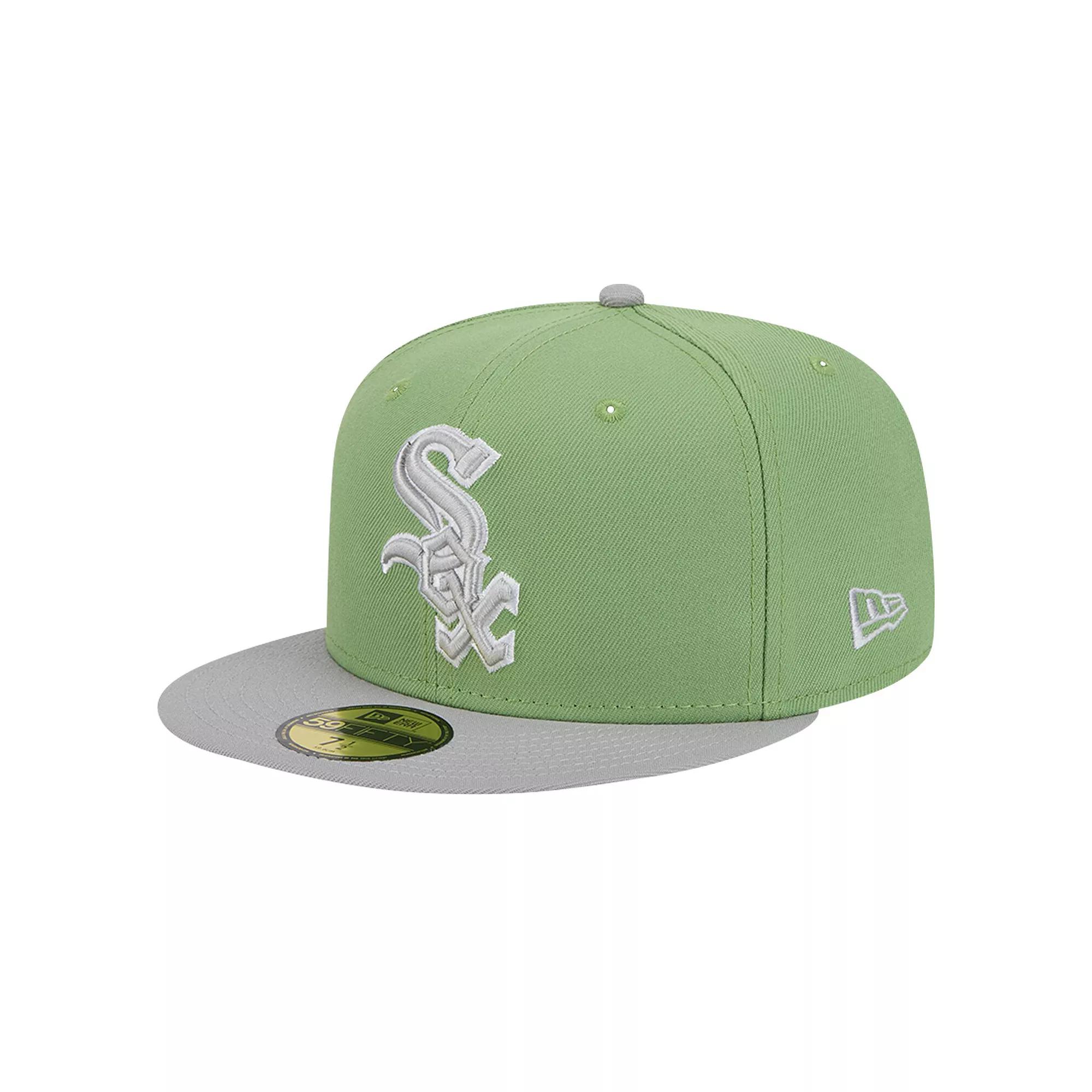 Men's New Era Green/Gray Chicago White Sox Two-Tone Color Pack 59FIFTY Fitted Hat, Size: 7 1/8 Product Image