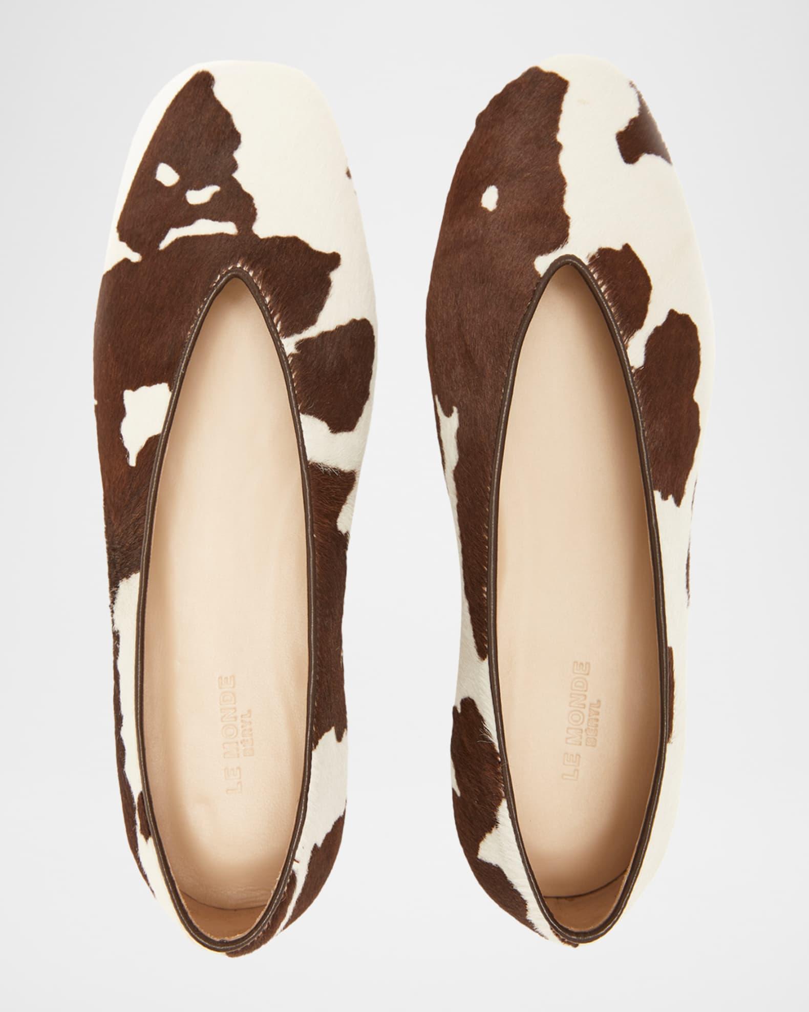 Regency Calf Hair Ballet Flats Product Image