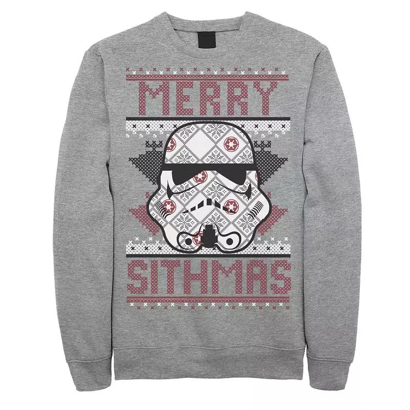 Men's Star Wars Stormtrooper Helmet "Merry Sithmas" Sweatshirt,  Product Image