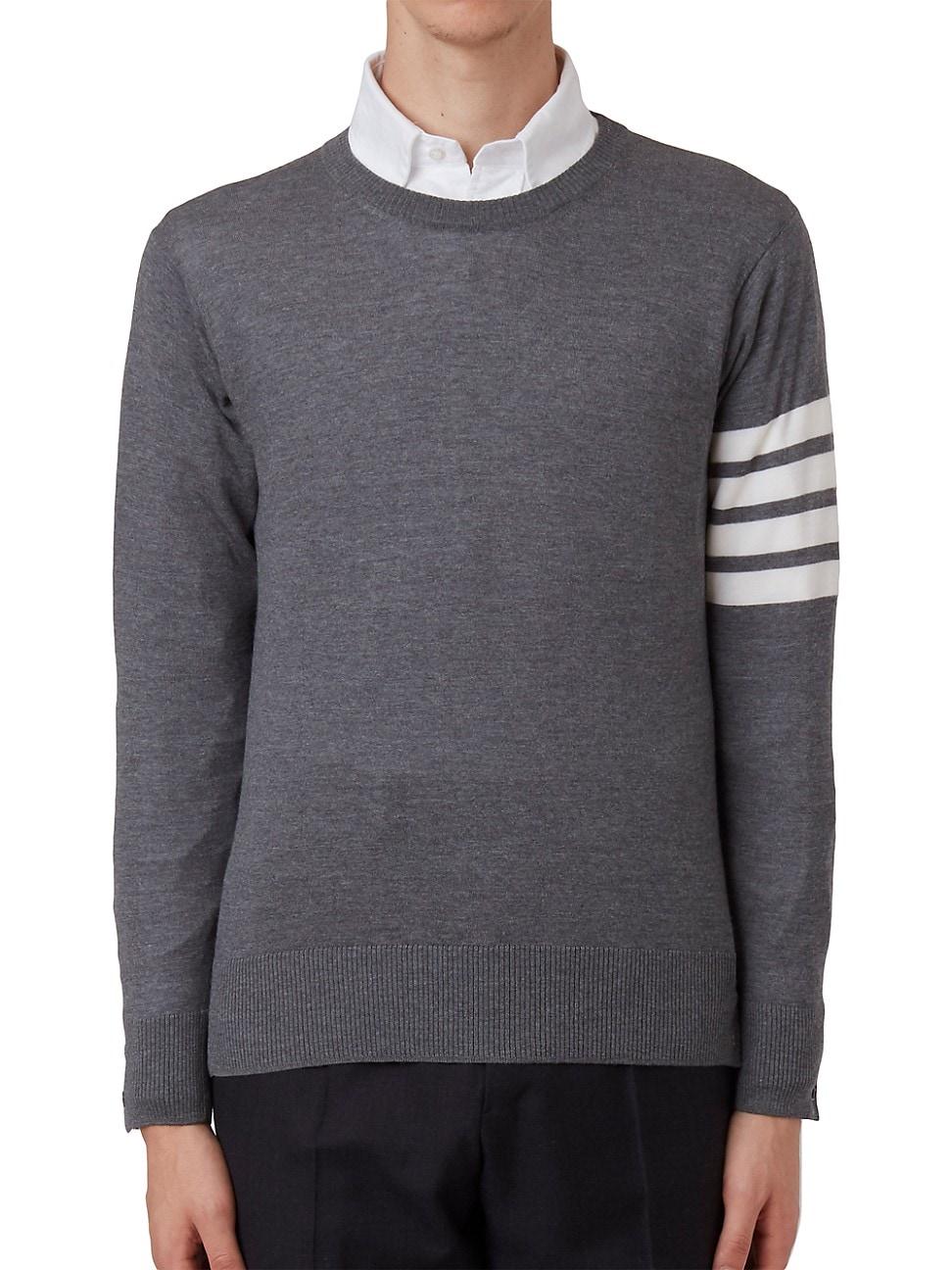 Thom Browne Men's 4-Bar Merino Wool Sweater Product Image