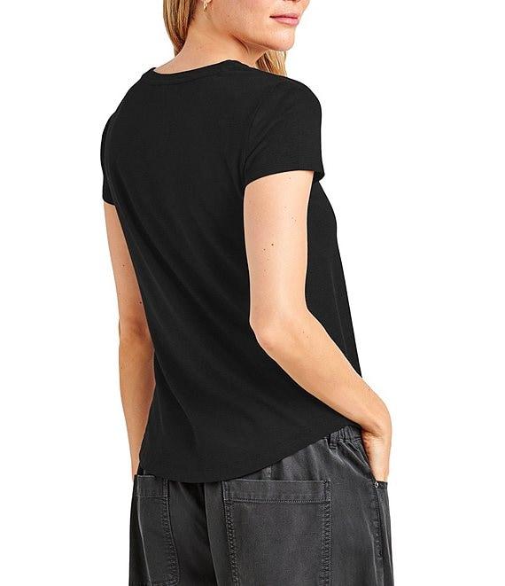 Splendid Abbie Crew Neck Short Sleeve T-Shirt Product Image