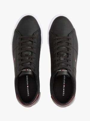 Low Cut Logo Leather Mix Sneaker Product Image