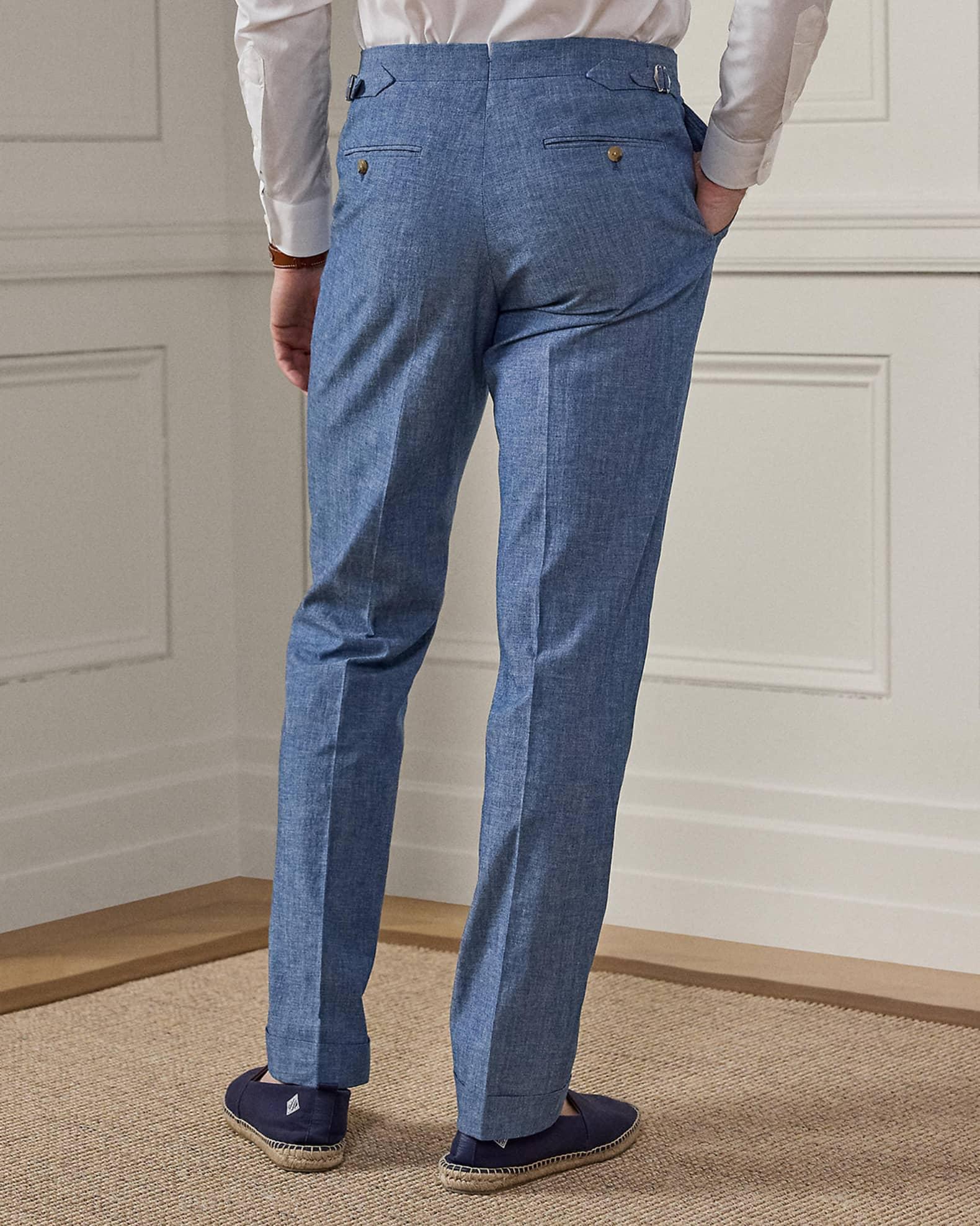 Men's NM X RL Gregory Handmade Suit Trousers Product Image