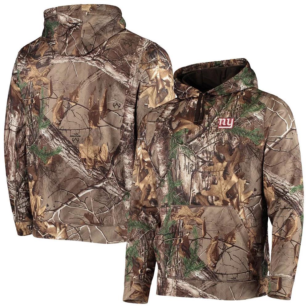 Men's Dunbrooke Realtree Camo New York Giants Circle Champion Tech Fleece Pullover Hoodie,  Product Image