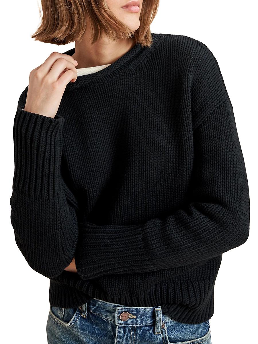 Womens Solid Marina Sweater Product Image