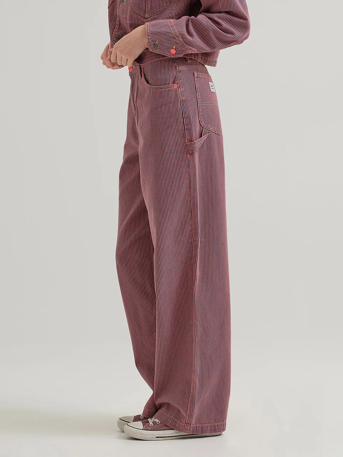 Women's Lee® x Crayola® Limited Edition Colors Loose Straight Carpenter Jean | Women's Jeans | Lee® Product Image