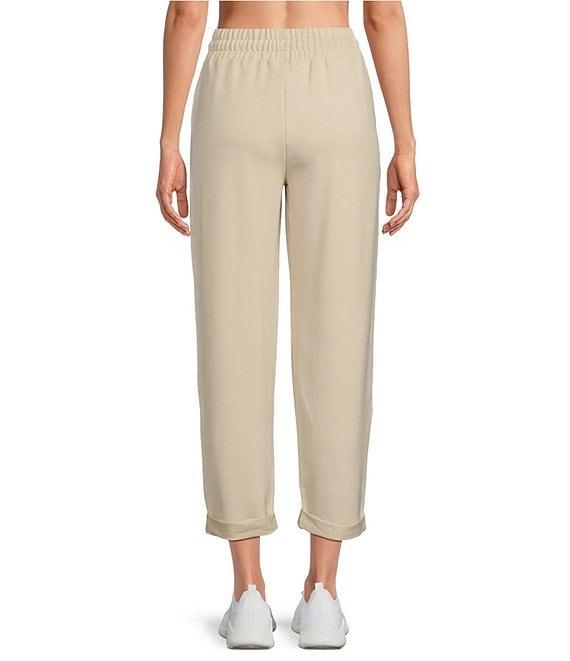 Kinesis Drawstring Elastic Waist Roll Cuff Sweatpants Product Image