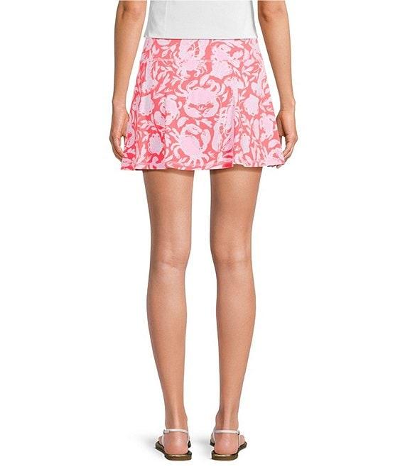 Lilly Pulitzer Aila Cane Coral Crab Print UPF 50+ Skort Product Image