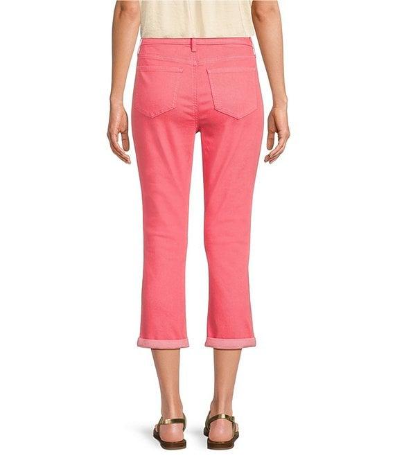 NYDJ Chloe Lift Tuck® Technology Rolled Cuff Capri Jeans Product Image