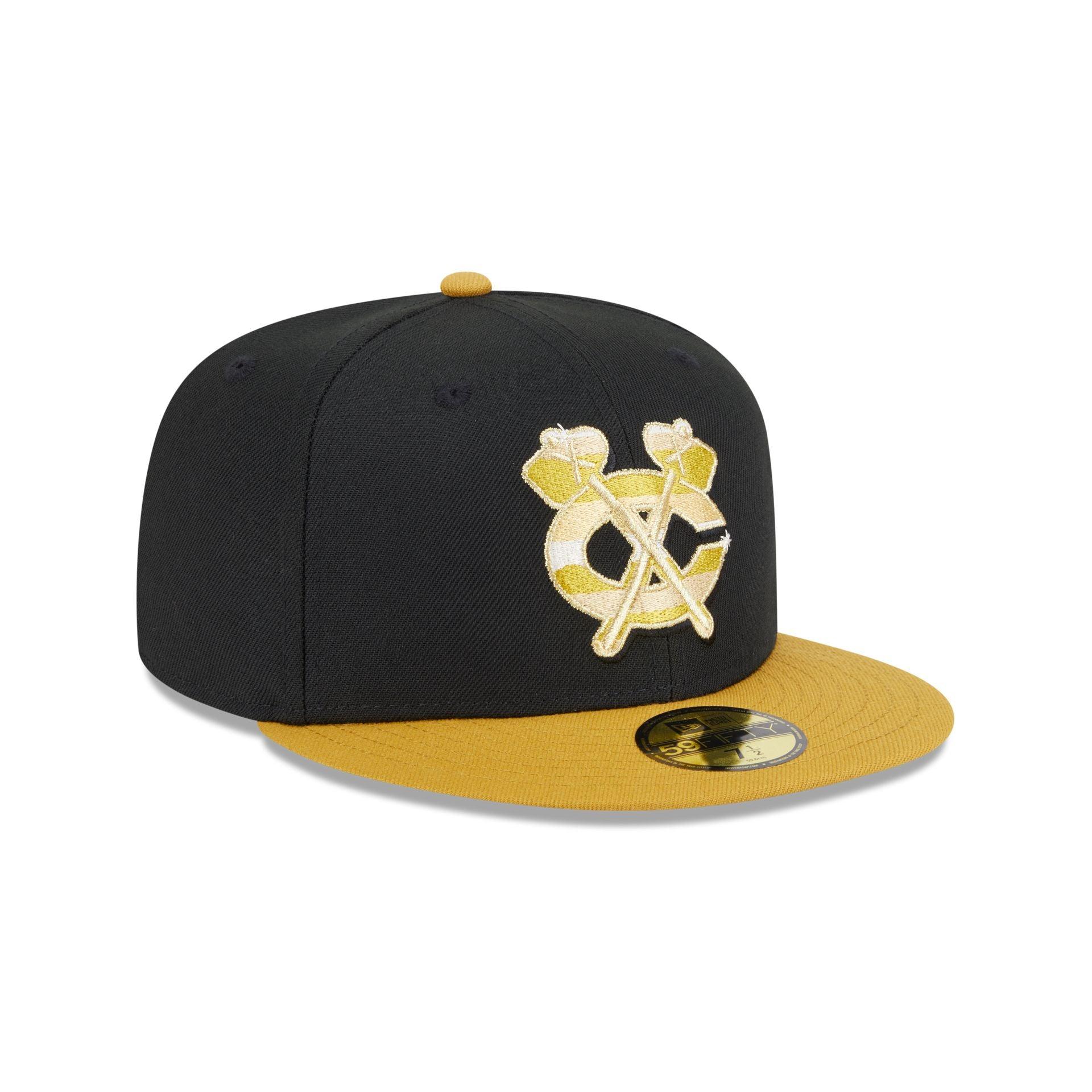 Athletics Metallic Gold Logo 59FIFTY Fitted Hat Male Product Image