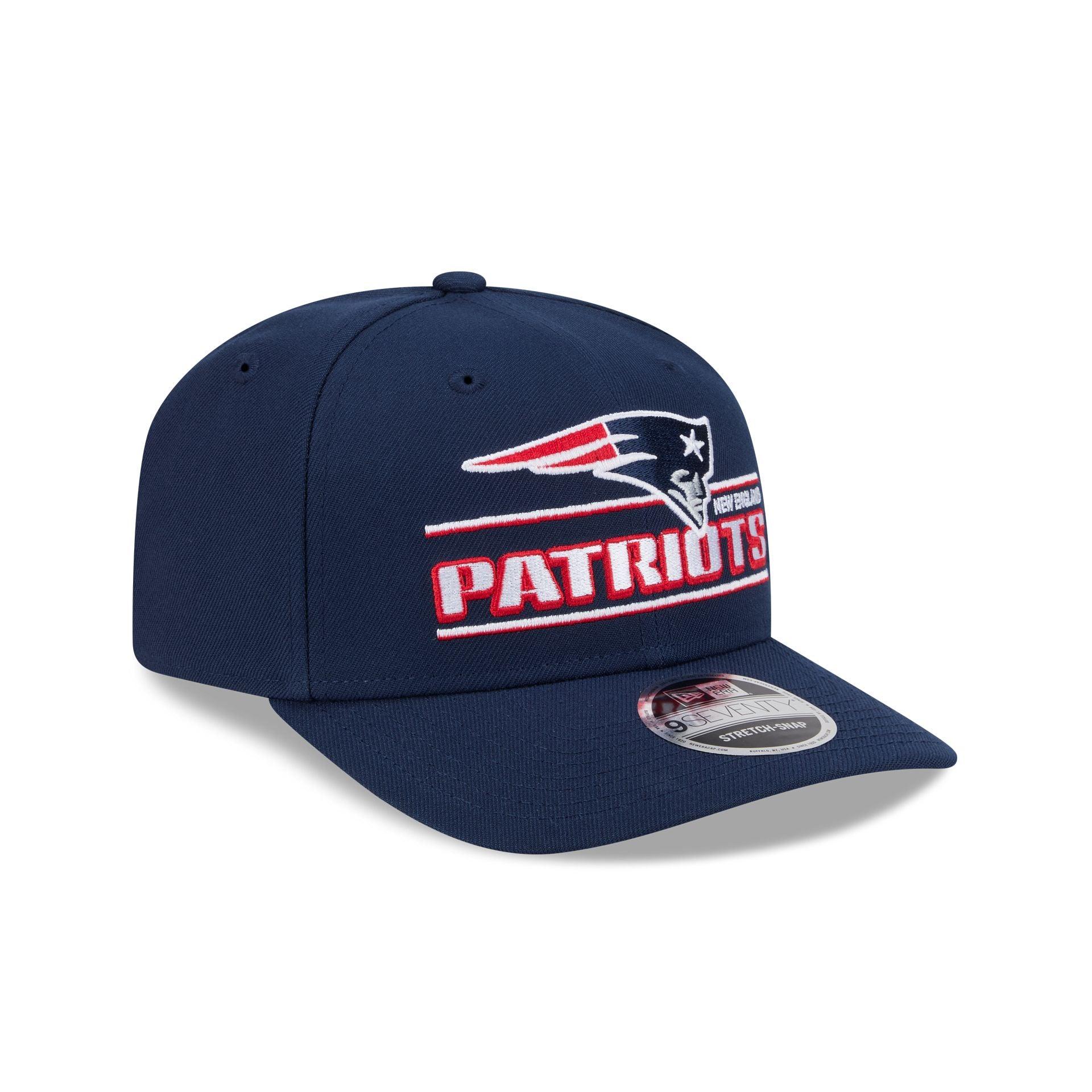 New England Patriots Stated 9SEVENTY Stretch-Snap Hat Male Product Image