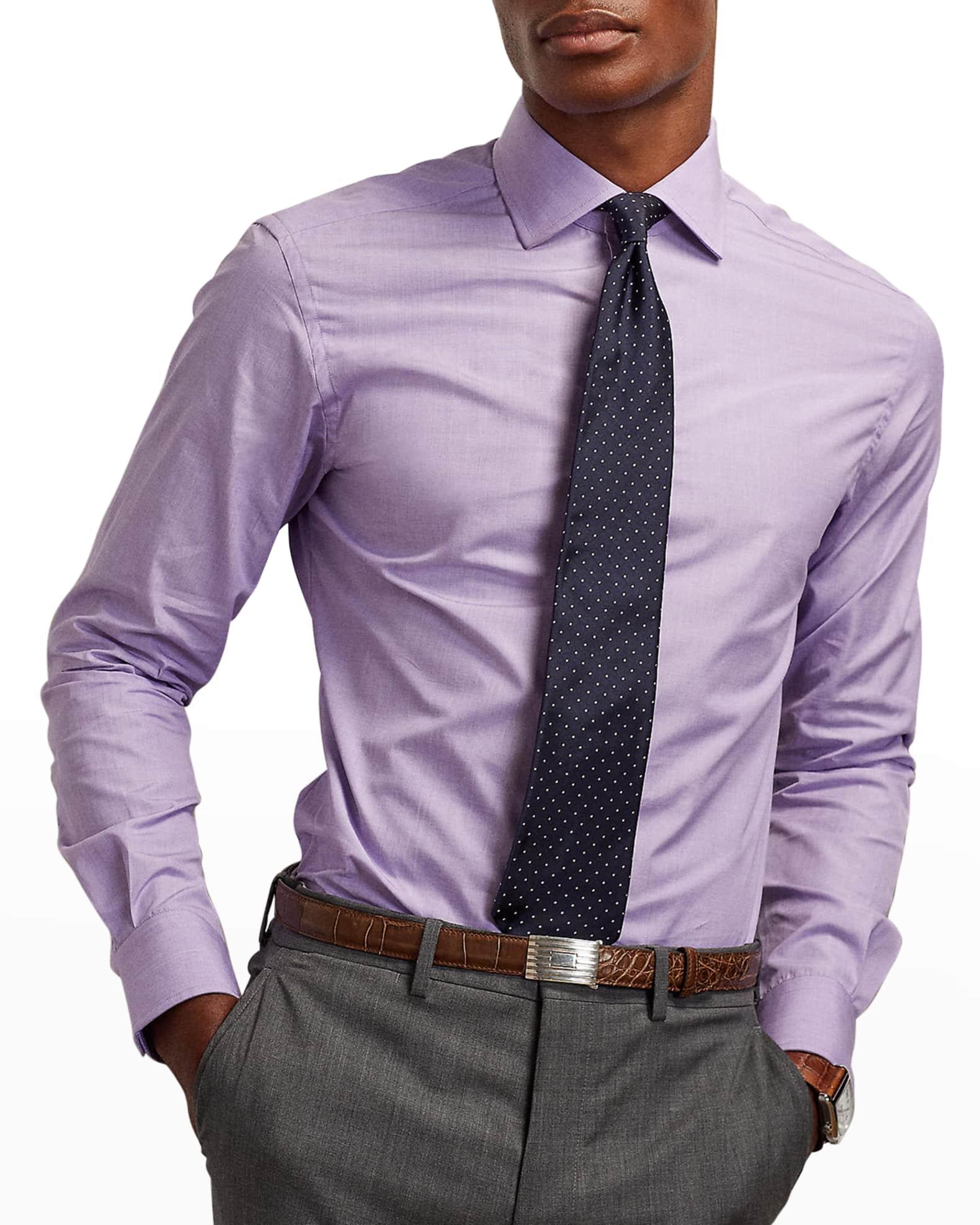 Men's Aston End-On-End Cotton Shirt Product Image