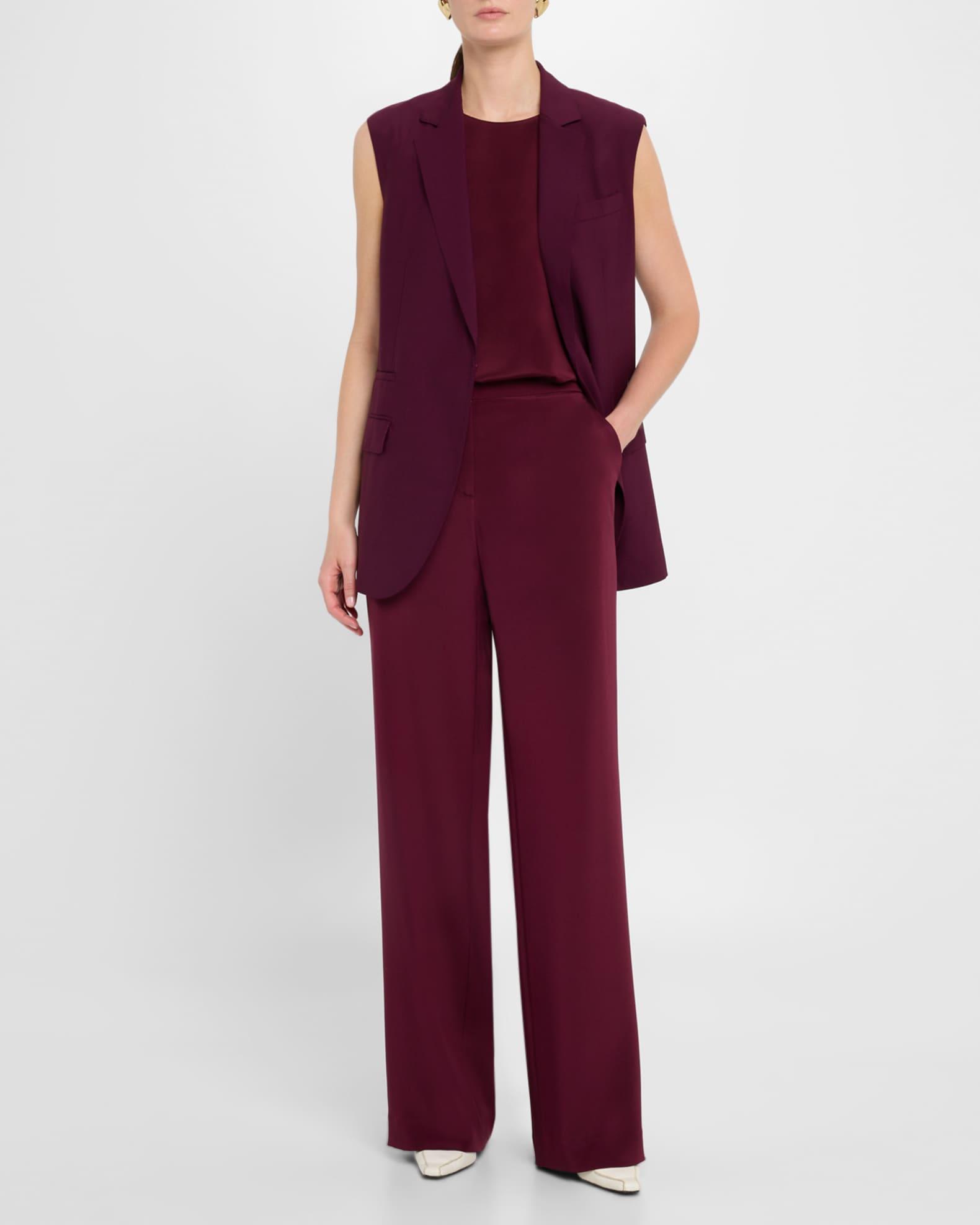 Sullivan Straight-Leg Wool-Blend Pants Product Image