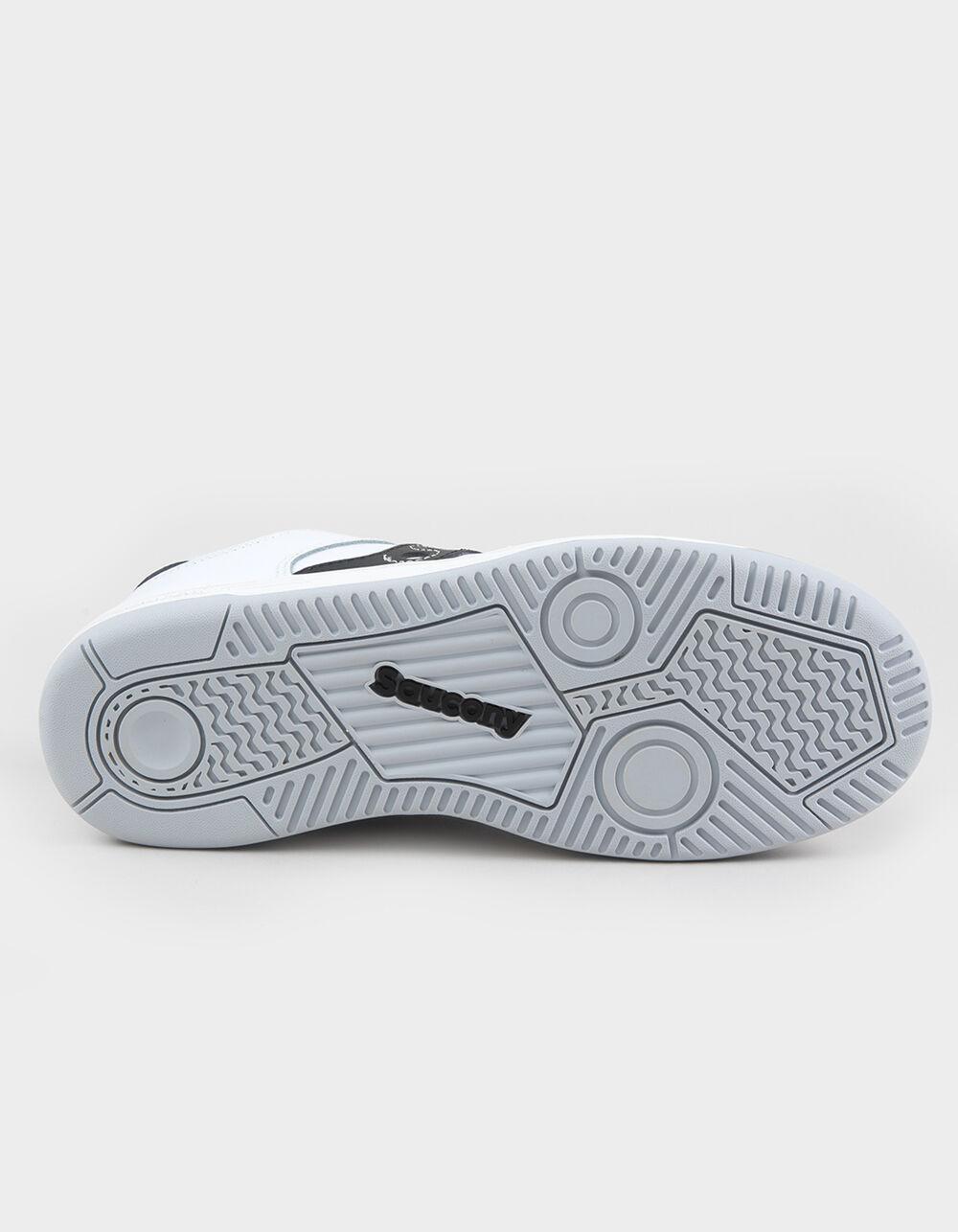 SAUCONY Spot-Bilt™ Hawk Mens Shoes - WHT/BLK Product Image