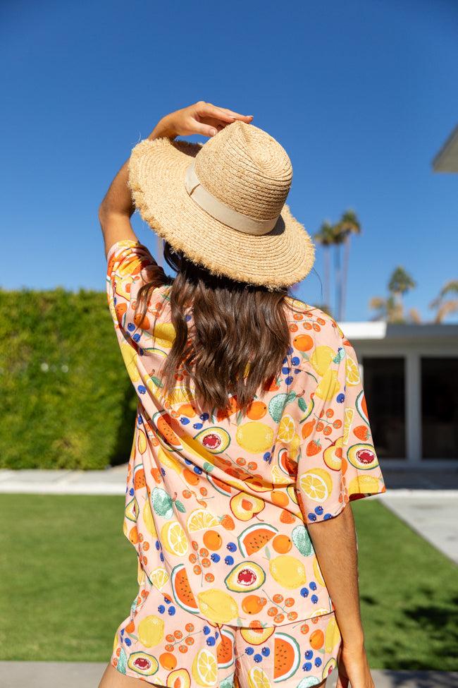 Home Grown Fruit Icon Print Two Piece Set FINAL SALE Product Image