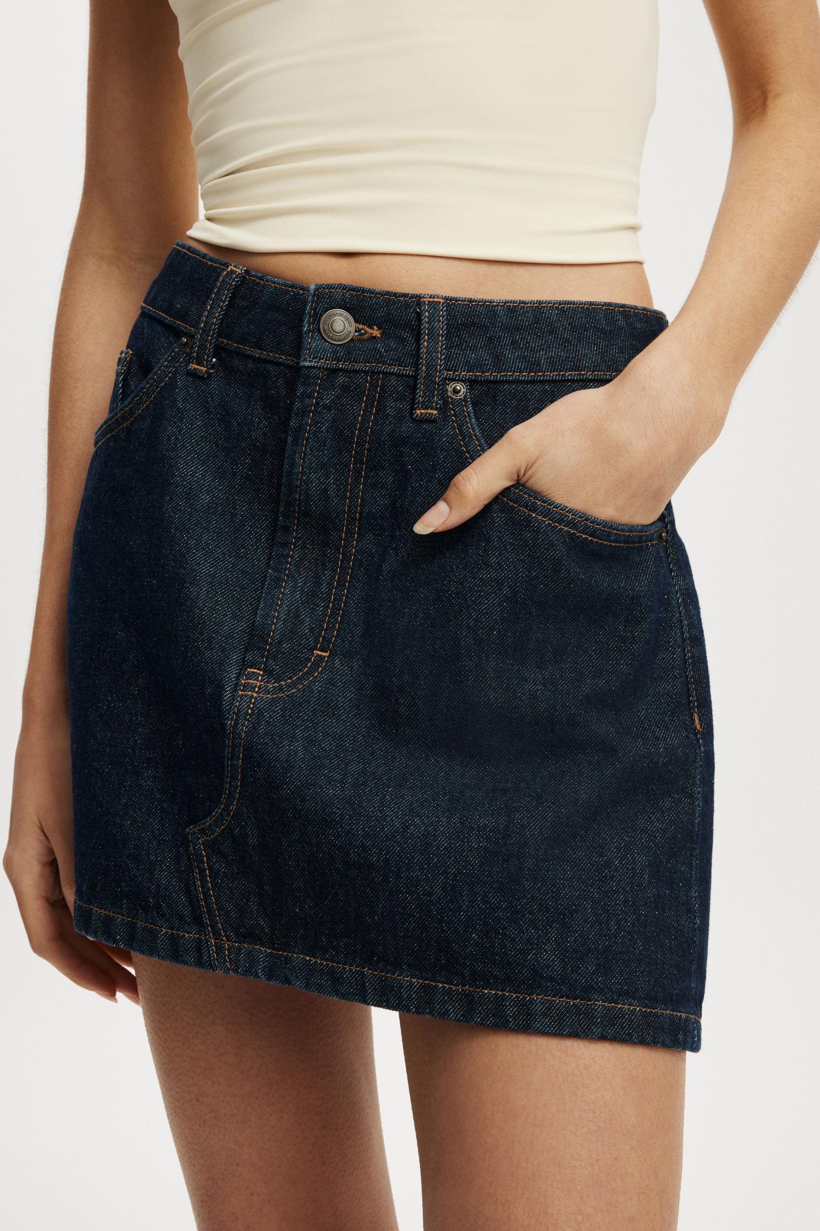 Original Denim Mini Skirt Product Image