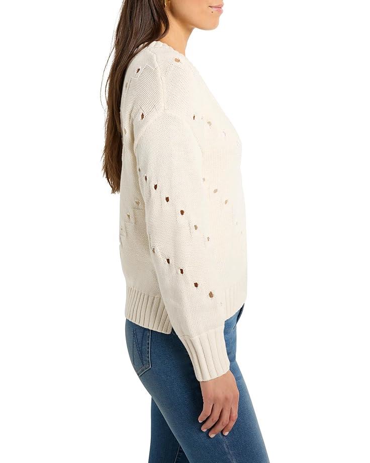 Easy V-neck Pure Cotton Sweater Product Image