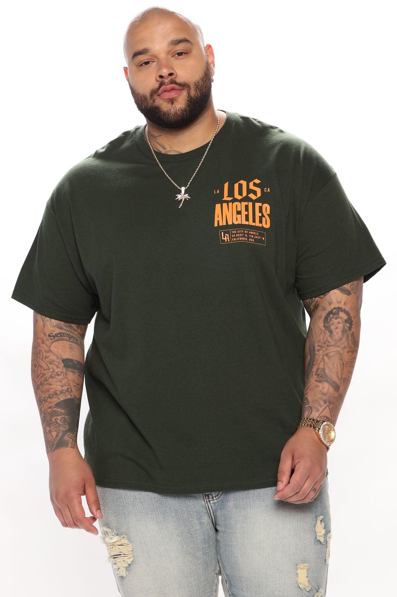 Los Angeles Palm Short Sleeve Tee - Green Product Image