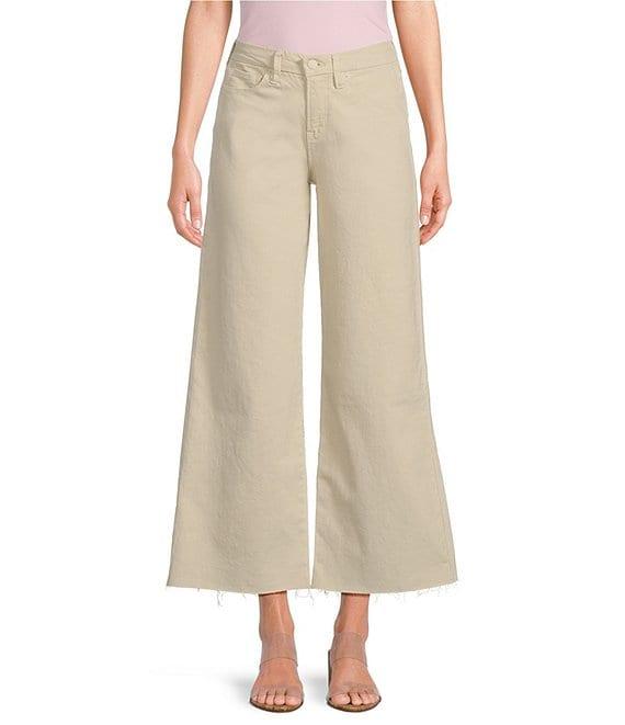 Good American Good Waist High Rise Palazzo Cropped Leg Jeans Product Image