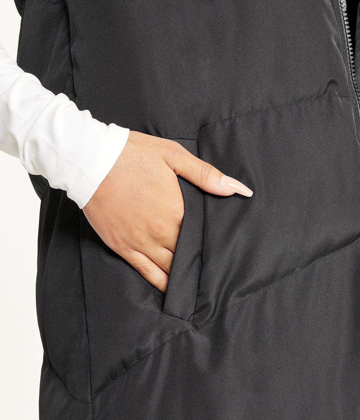 Long Puffer Vest Product Image