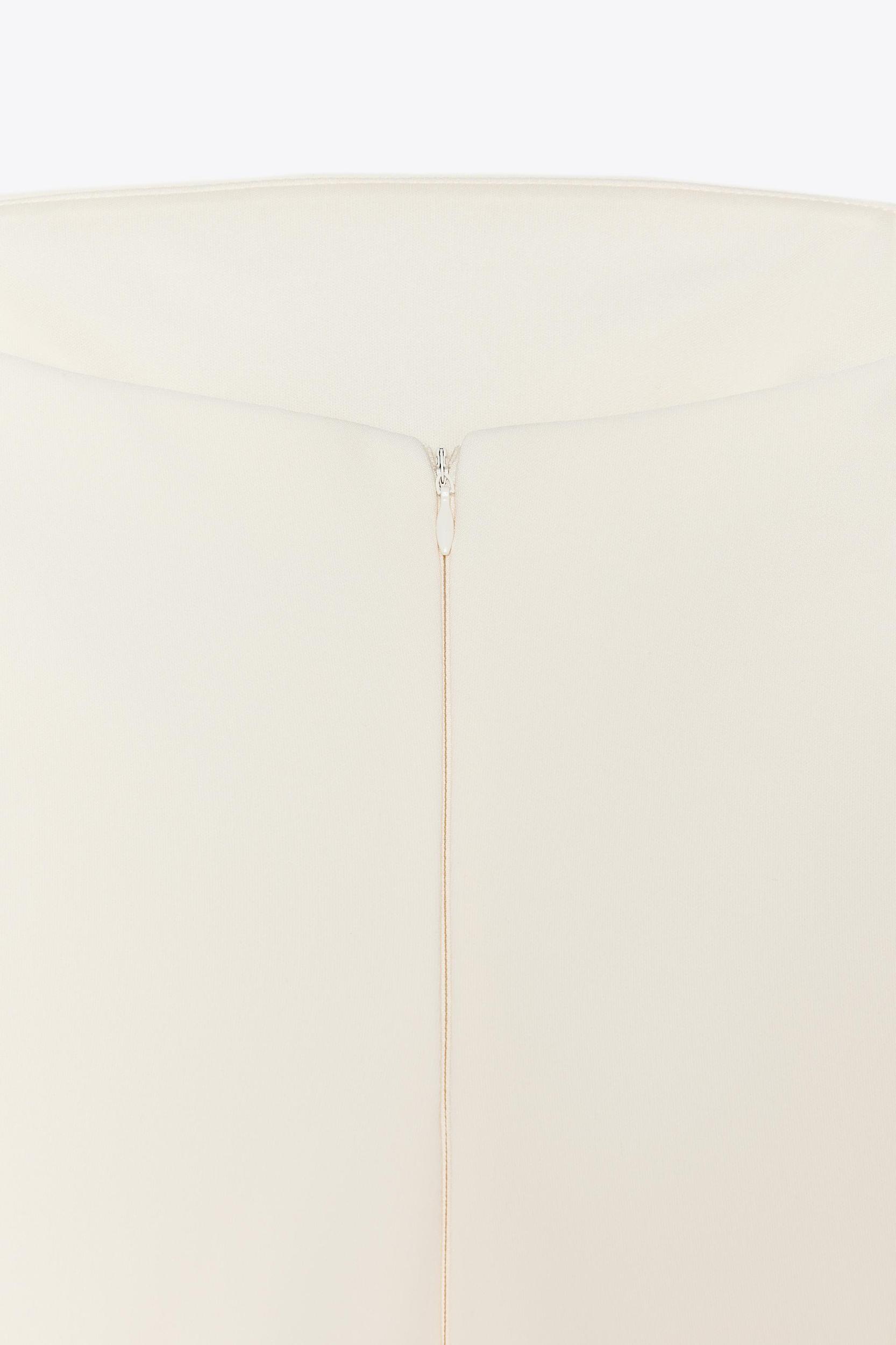 SHORT TULLE DRESS WITH VOLUMINOUS HEM Product Image