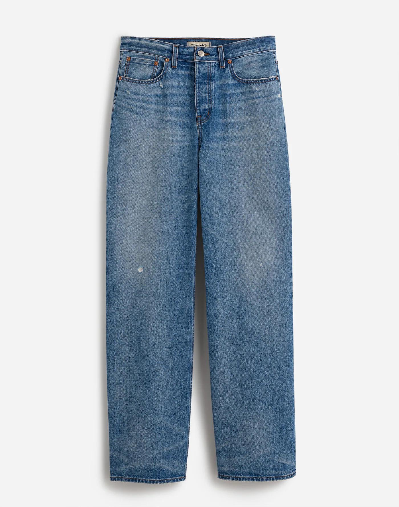 Petite Low-Slung Baggy Jeans Product Image