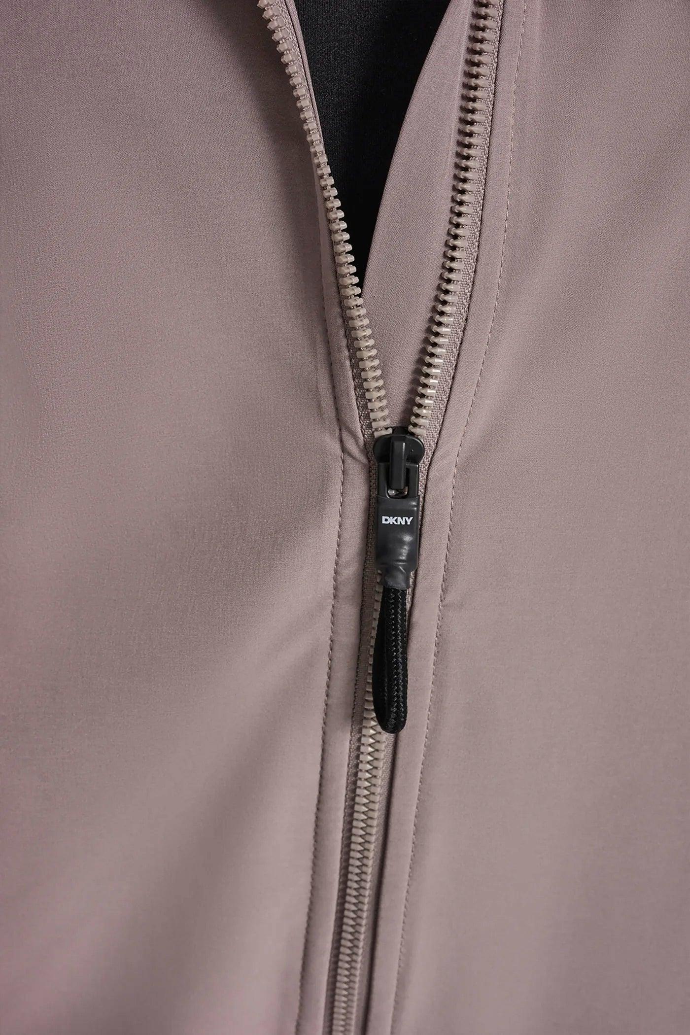 LOGO HOODED SHORT JACKET Product Image