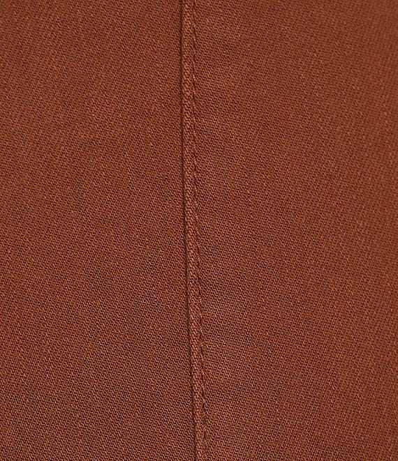 Intro Nia Slimming High Waist Seam Detail Pull-On Flare Leg Pants Product Image