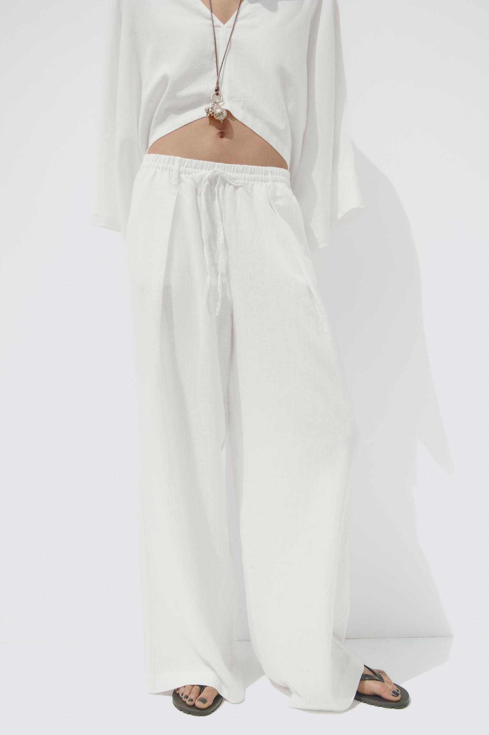 LINEN PANTS Product Image