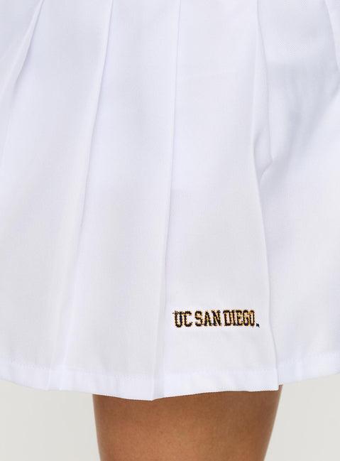 UCSD Tennis Skort White Product Image