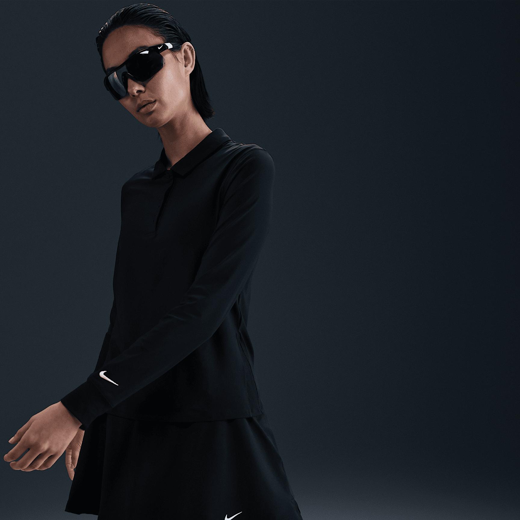 Nike Women's Victory Dri-FIT Long-Sleeve Polo Product Image