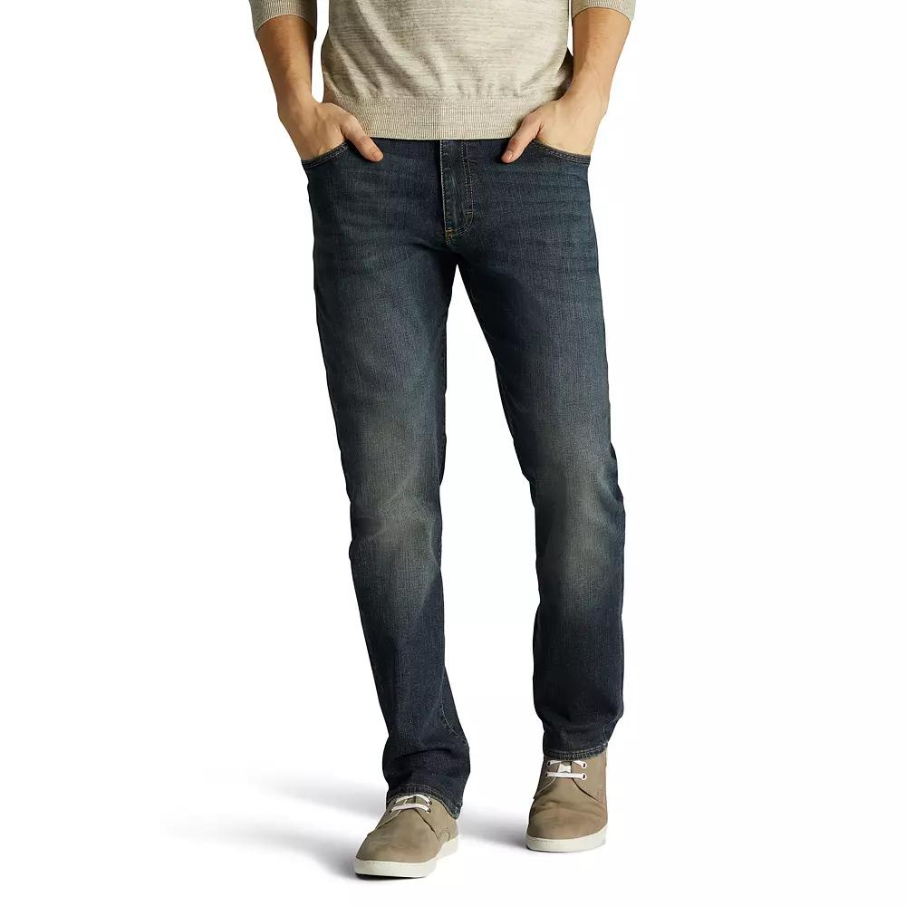 Big & Tall Men's Lee® Extreme Motion Straight Fit Jeans, Size: 48X32, Maverick Product Image