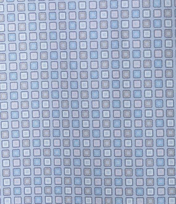 Cremieux Blue Label Performance Stretch Micro Geo Print Short Sleeve Golf Polo Shirt Product Image