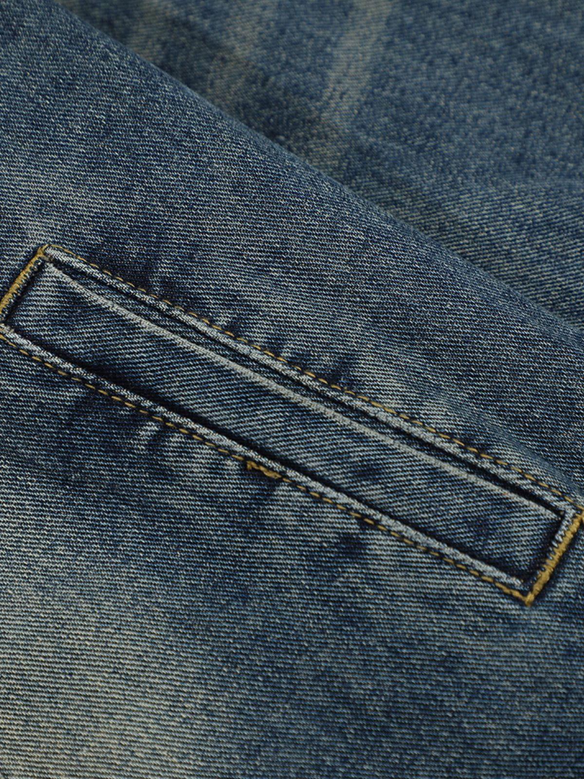 Aelfric Eden Boxy Washed Denim Jacket Product Image