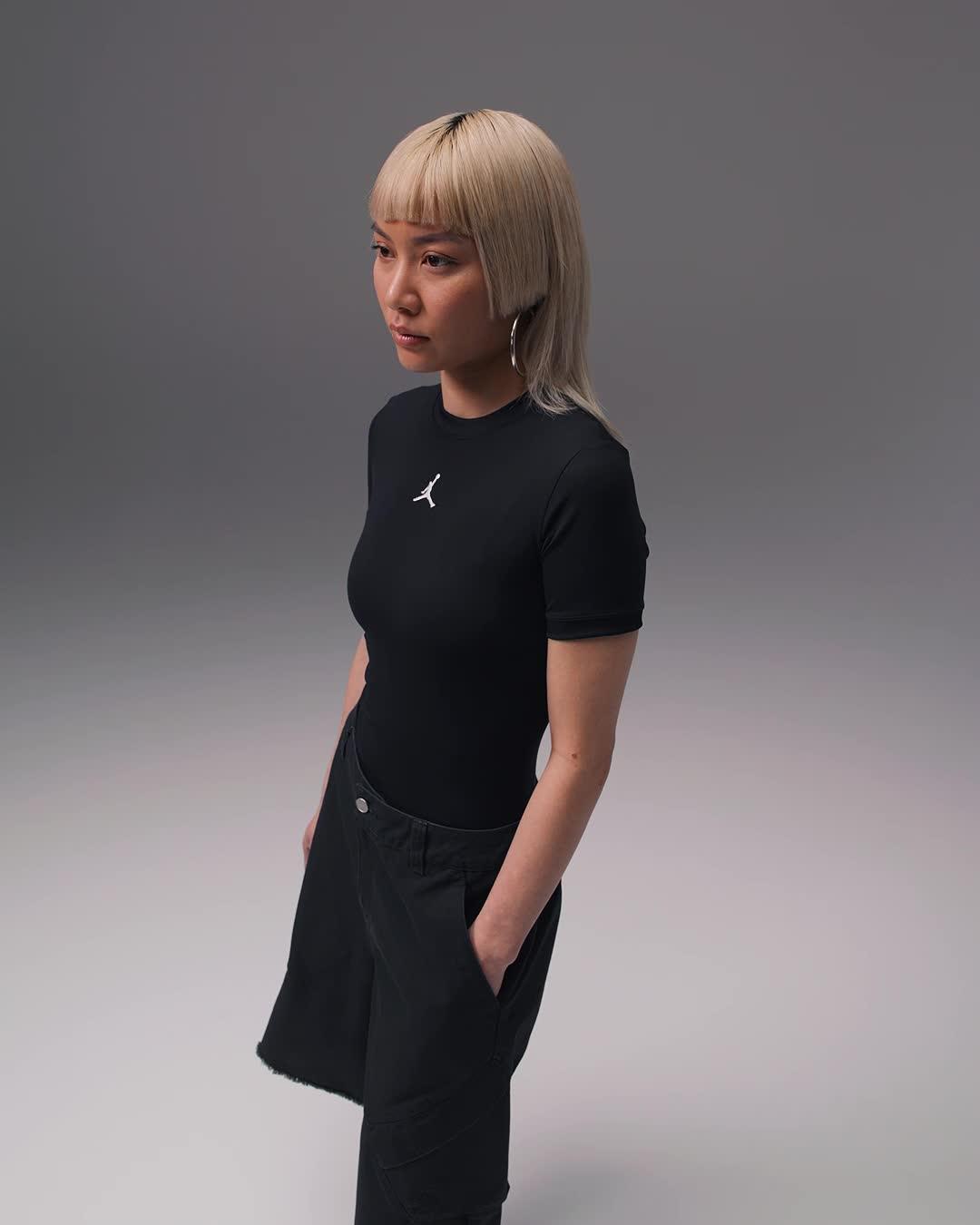 Womens Jordan Brooklyn Essentials Bodysuit | IB9879-017 Product Image