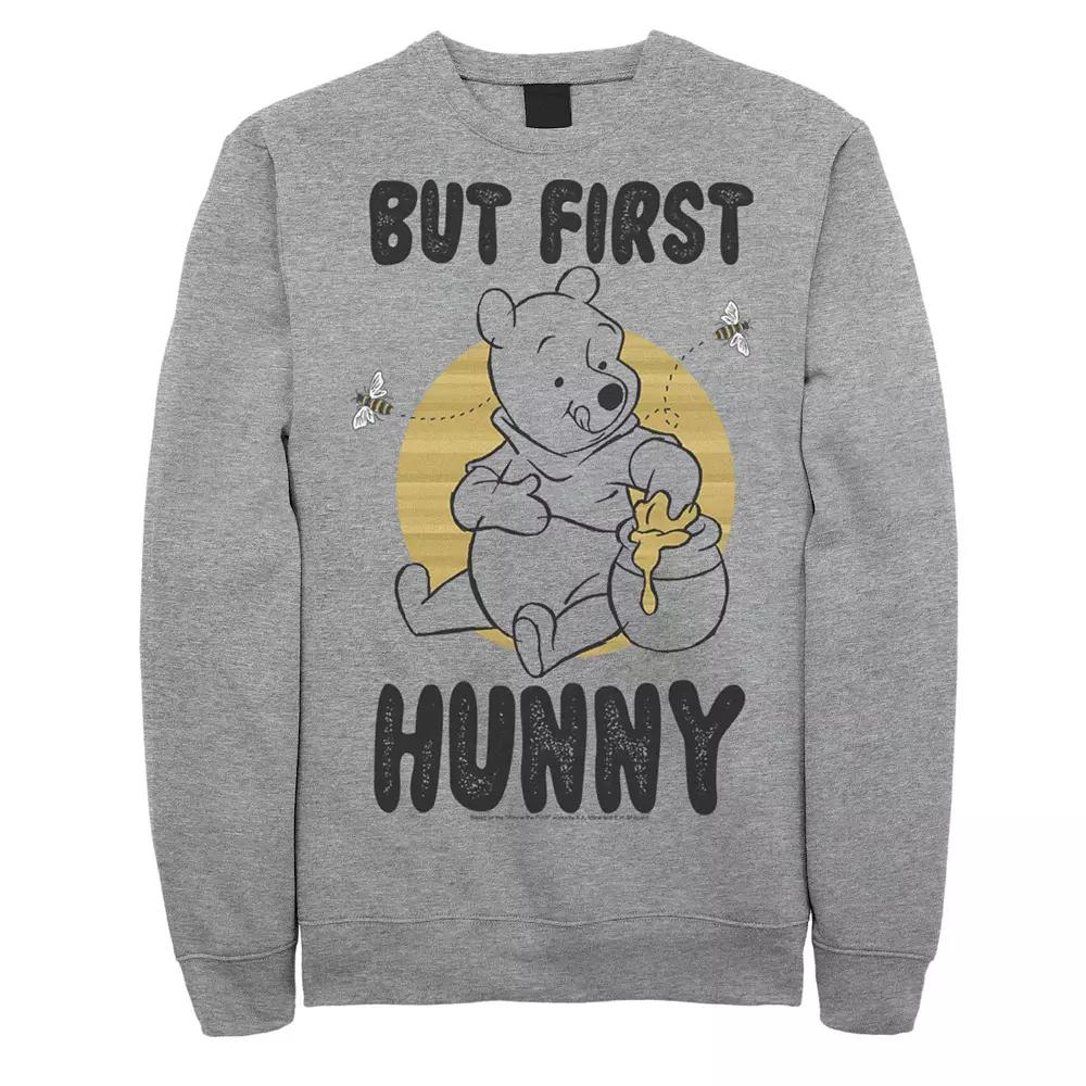 Disney's Winnie The Pooh Men's But First Hunny, Honey Sweatshirt,  Product Image