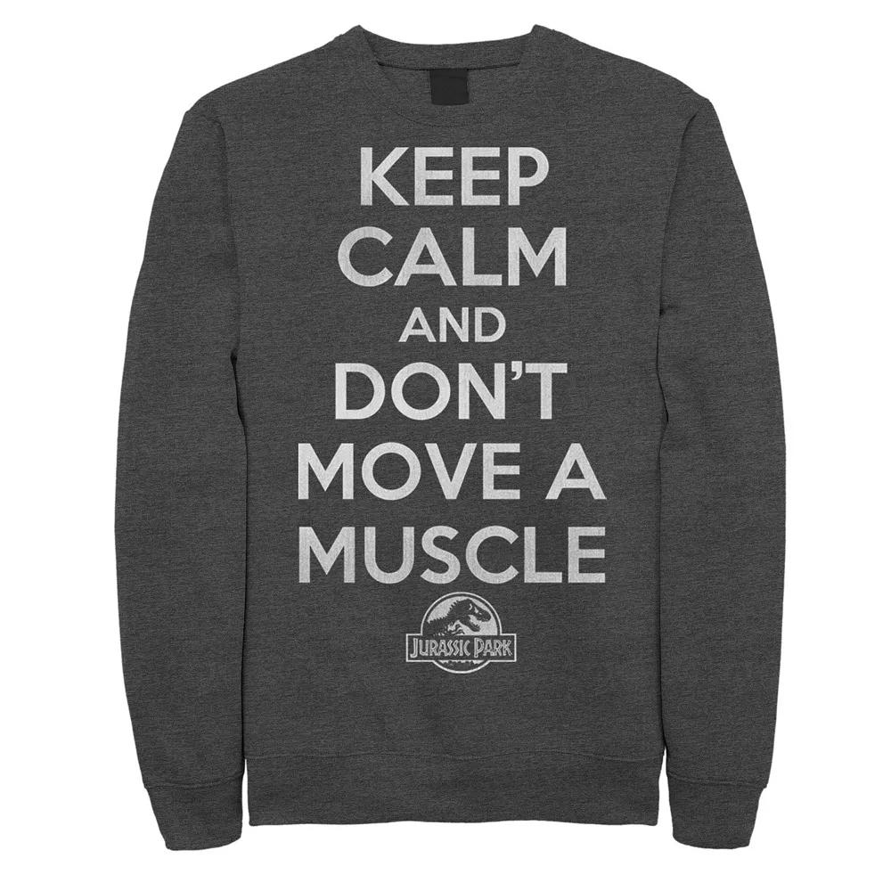 Men's Jurassic Park "Don't Move a Muscle" Sweatshirt,  Product Image