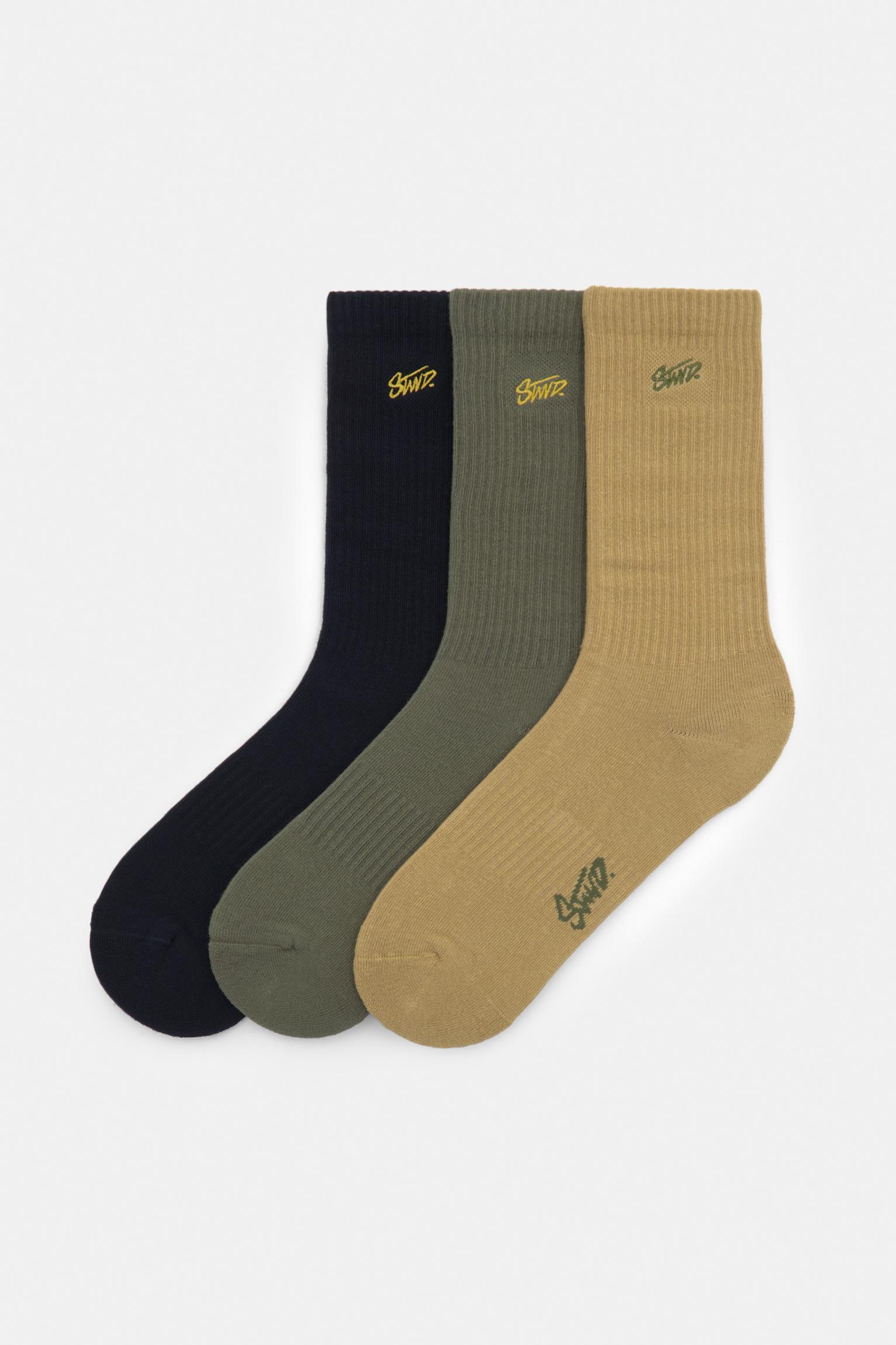 Pack of embroidered STWD socks Product Image