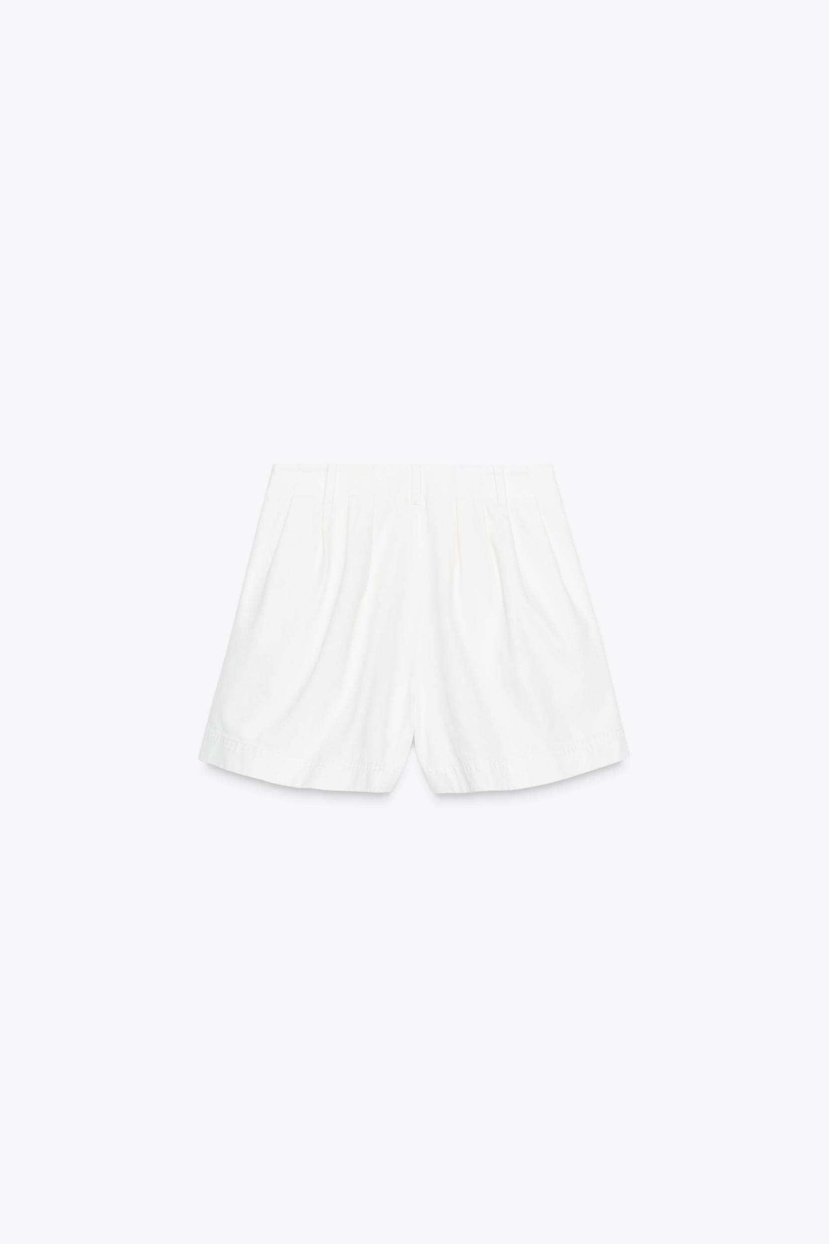 ZW COLLECTION PLEATED BERMUDA SHORTS Product Image