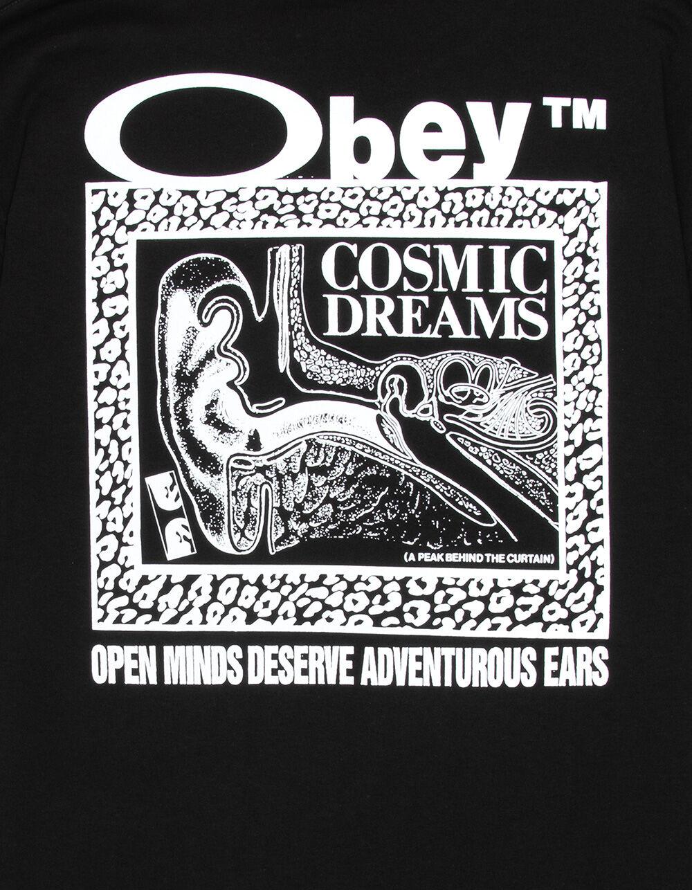 OBEY Cosmic Dreams Mens Tee - BLACK Product Image