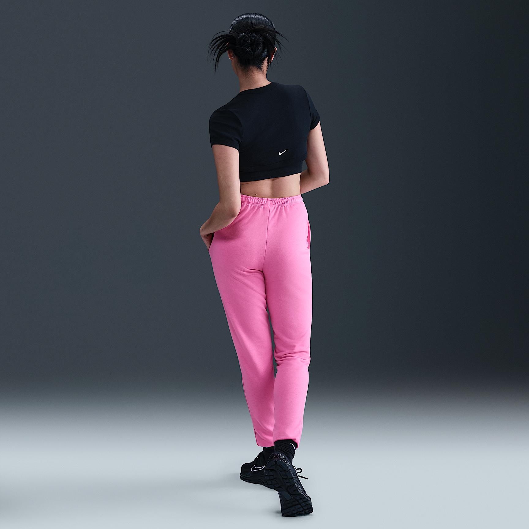 Womens Nike Sportswear Chill Terry Slim High-Waisted French Terry Sweatpants | FN2434-675 Product Image