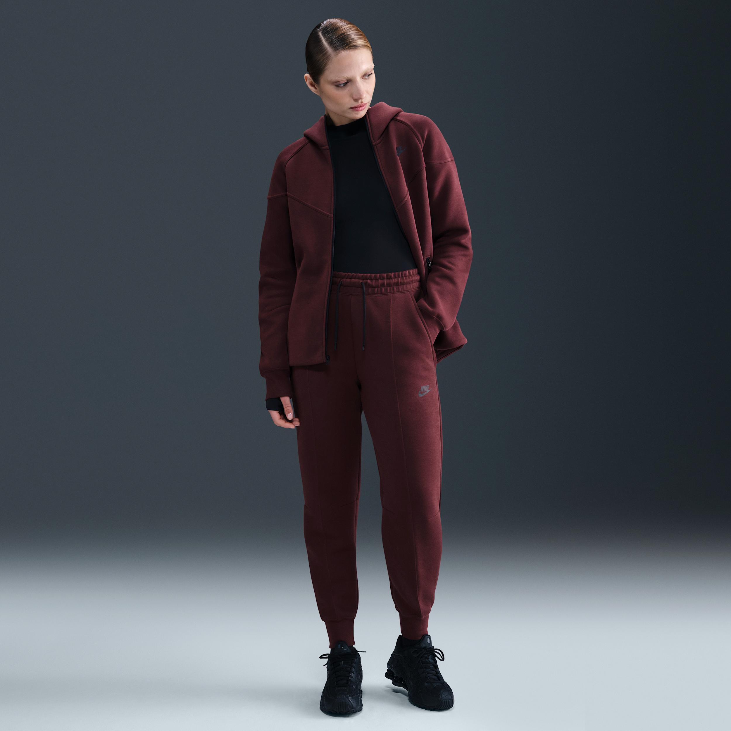 Women's Nike Sportswear Tech Fleece Windrunner Full-Zip Hoodie Product Image