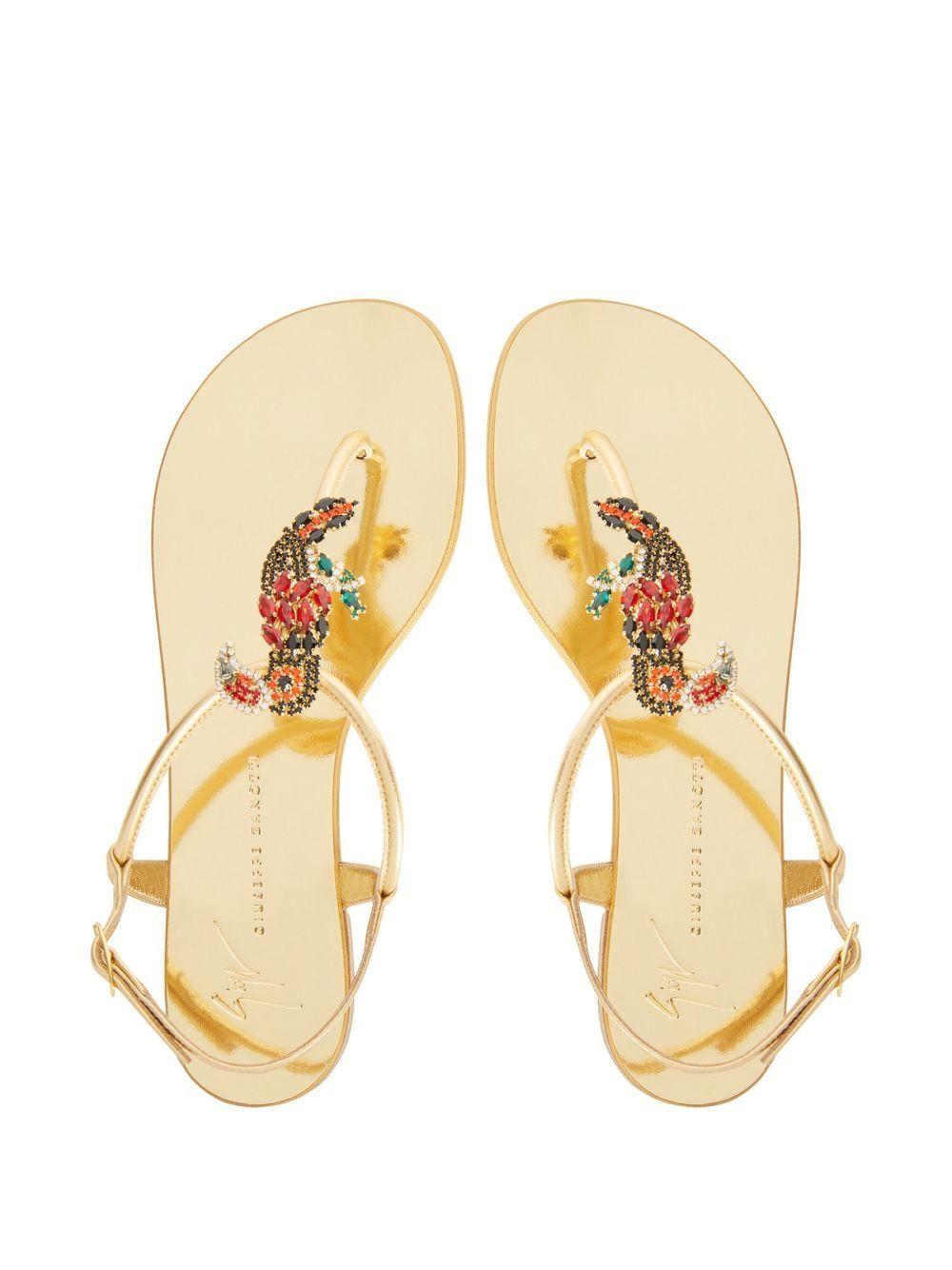 Tropical Beach flat sandals Product Image