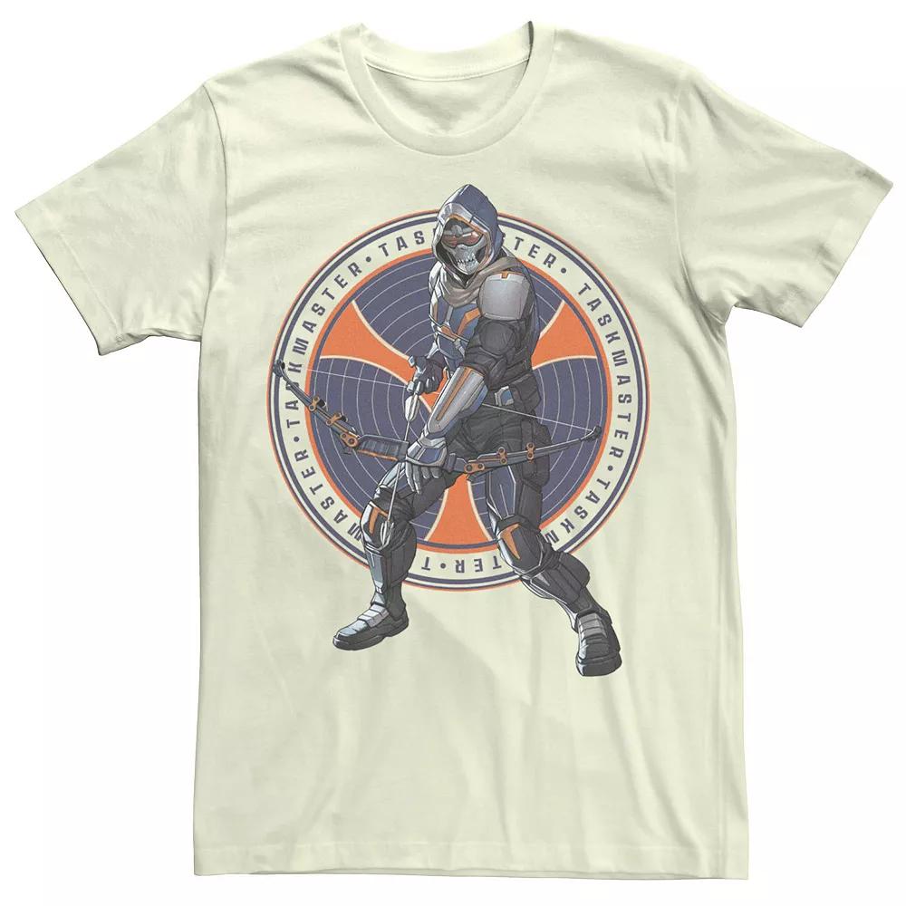 Men's Marvel Black Widow TaskMaster Coin Portrait Tee,  Product Image